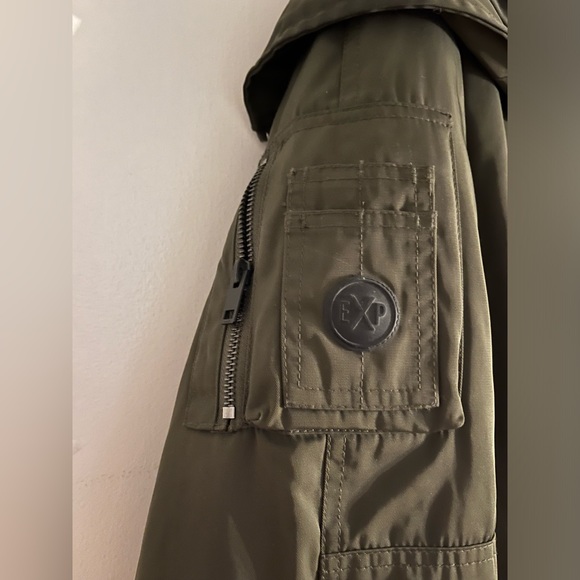 Express Men's Parka- Heavy Winter Coat - Picture 6 of 8